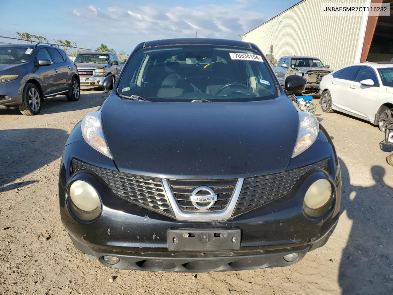 2012 Nissan Juke S VIN: JN8AF5MR7CT116232 Lot: 70534154