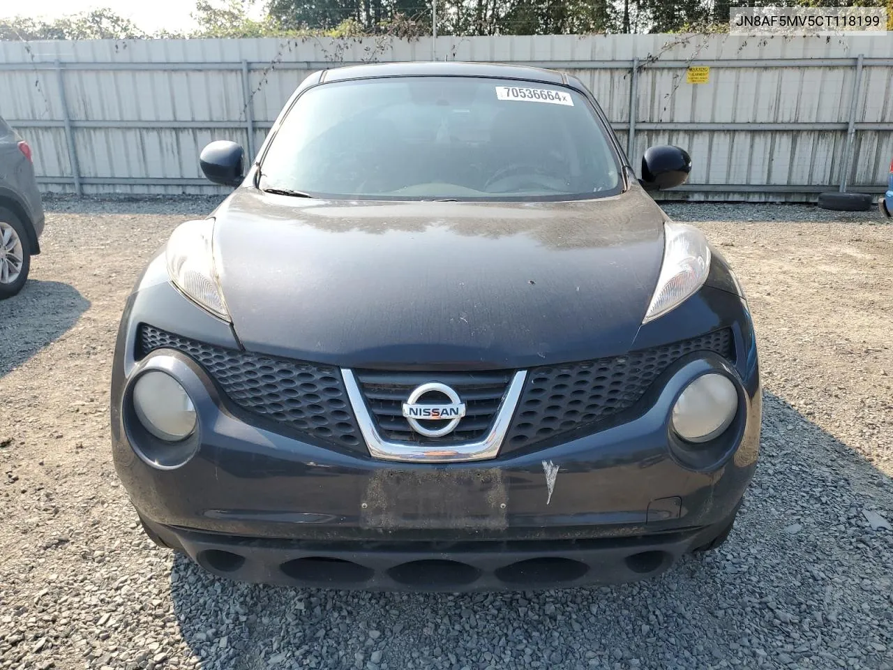 2012 Nissan Juke S VIN: JN8AF5MV5CT118199 Lot: 70536664