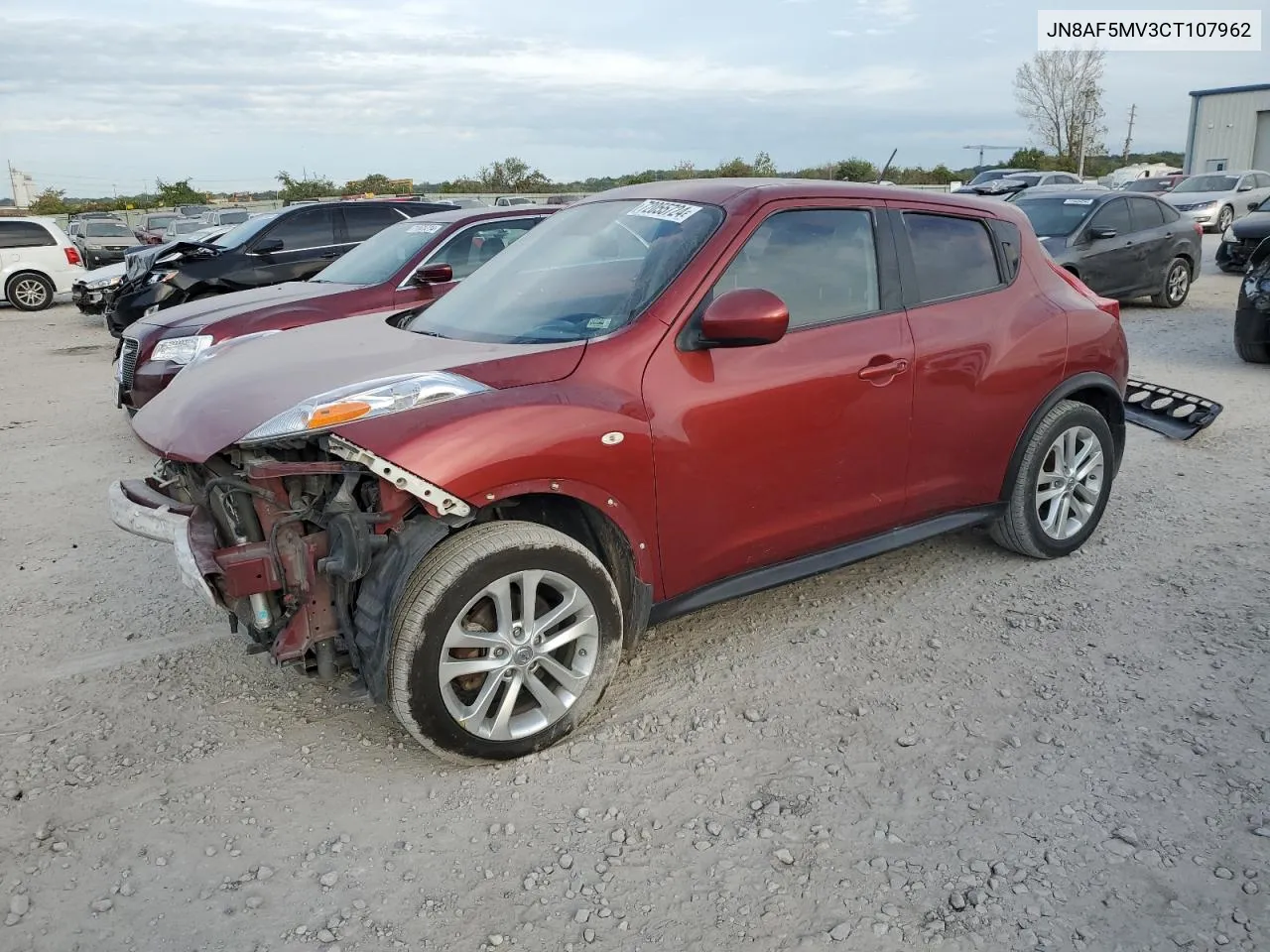 2012 Nissan Juke S VIN: JN8AF5MV3CT107962 Lot: 72055724