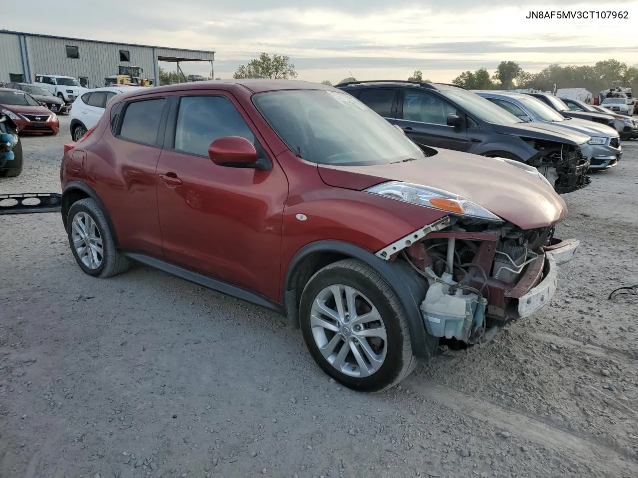 2012 Nissan Juke S VIN: JN8AF5MV3CT107962 Lot: 72055724