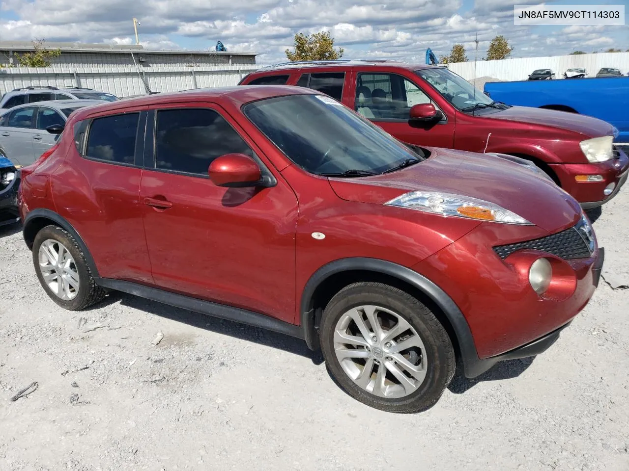 2012 Nissan Juke S VIN: JN8AF5MV9CT114303 Lot: 72082044