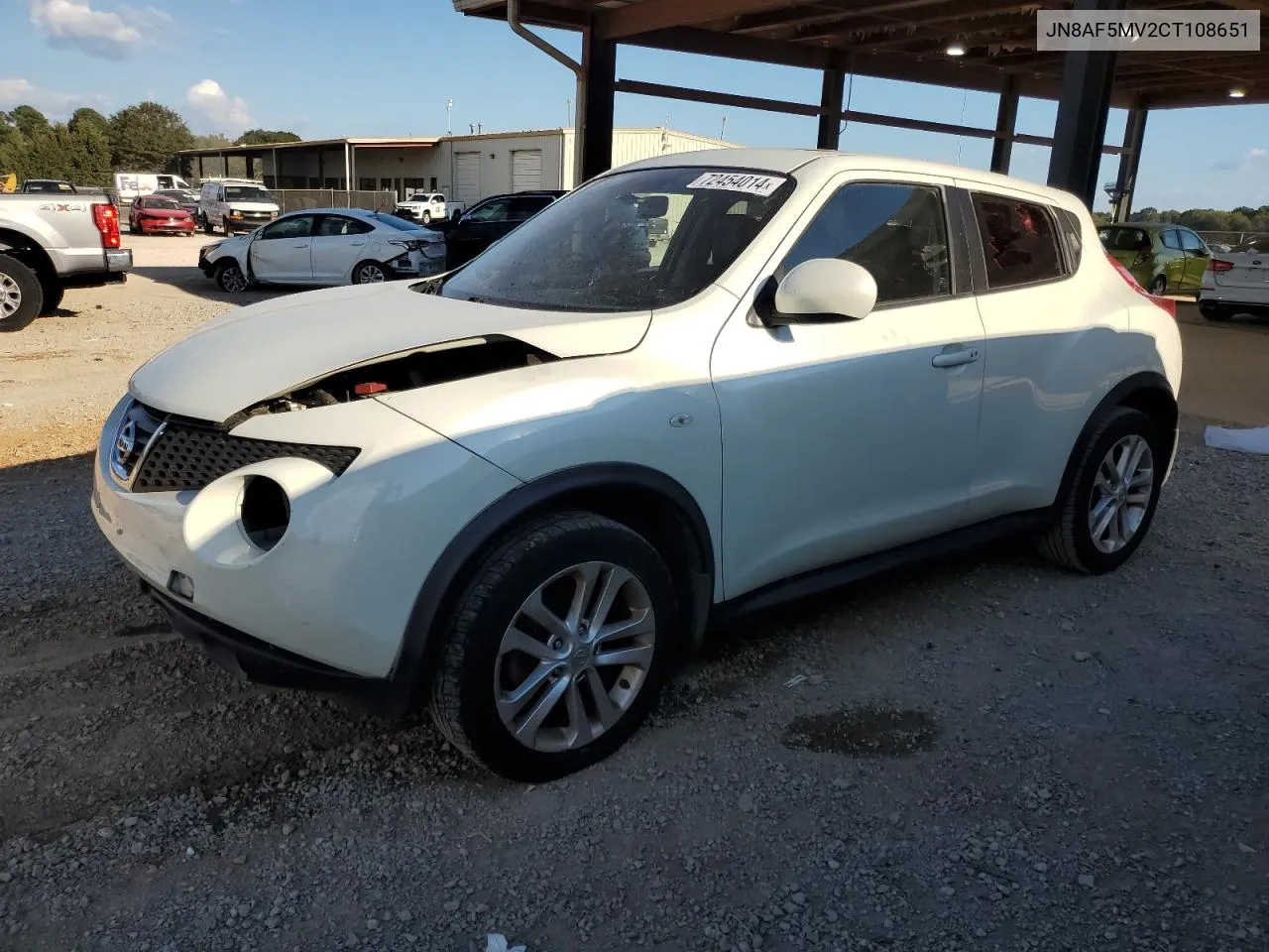 2012 Nissan Juke S VIN: JN8AF5MV2CT108651 Lot: 72454014