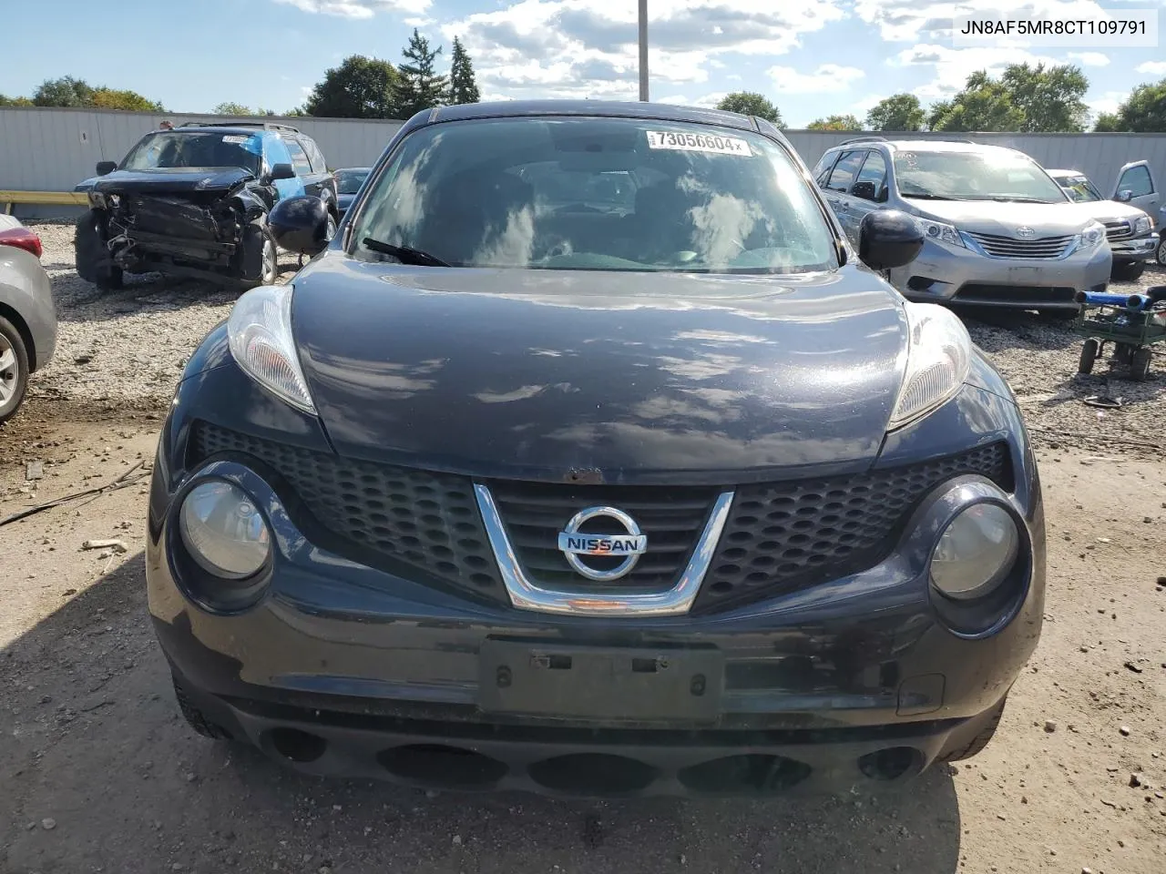 2012 Nissan Juke S VIN: JN8AF5MR8CT109791 Lot: 73056604