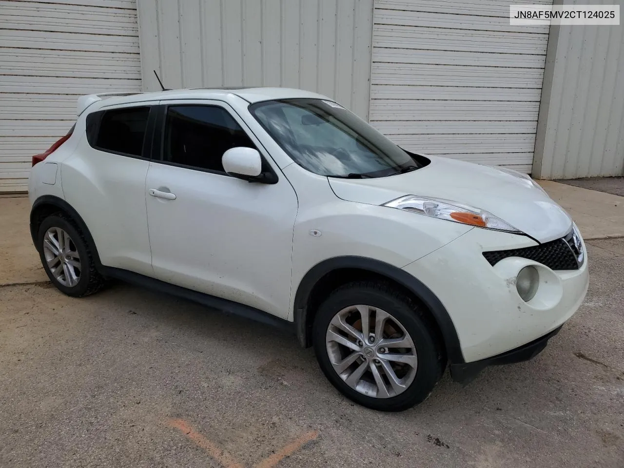 2012 Nissan Juke S VIN: JN8AF5MV2CT124025 Lot: 73094884