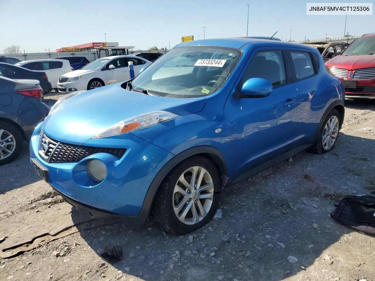 2012 Nissan Juke S VIN: JN8AF5MV4CT125306 Lot: 73733244