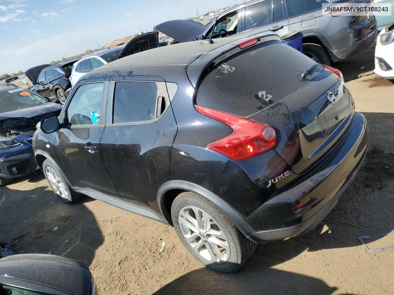 2012 Nissan Juke S VIN: JN8AF5MV9CT108243 Lot: 74426544