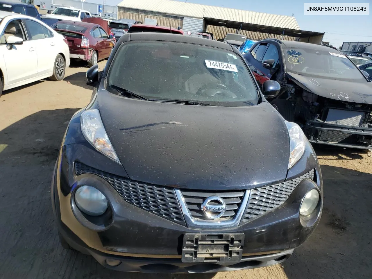 2012 Nissan Juke S VIN: JN8AF5MV9CT108243 Lot: 74426544