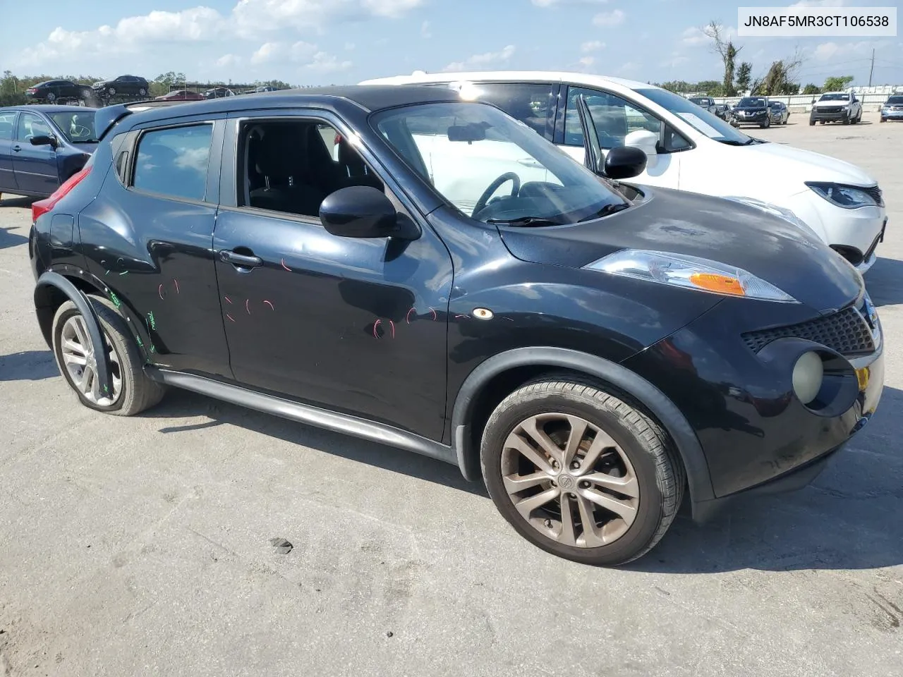 2012 Nissan Juke S VIN: JN8AF5MR3CT106538 Lot: 74669514