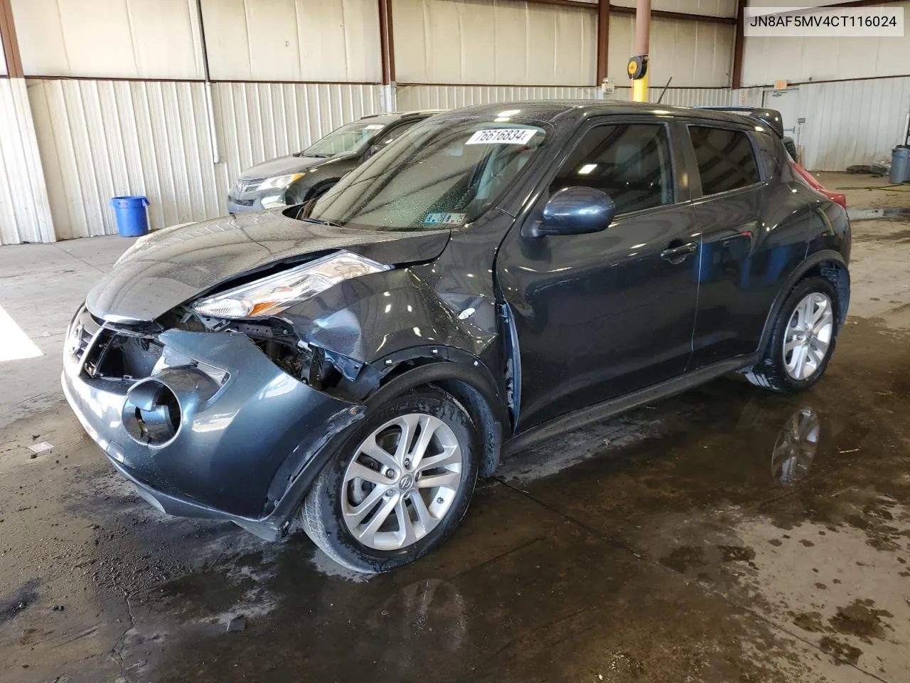 2012 Nissan Juke S VIN: JN8AF5MV4CT116024 Lot: 76616834