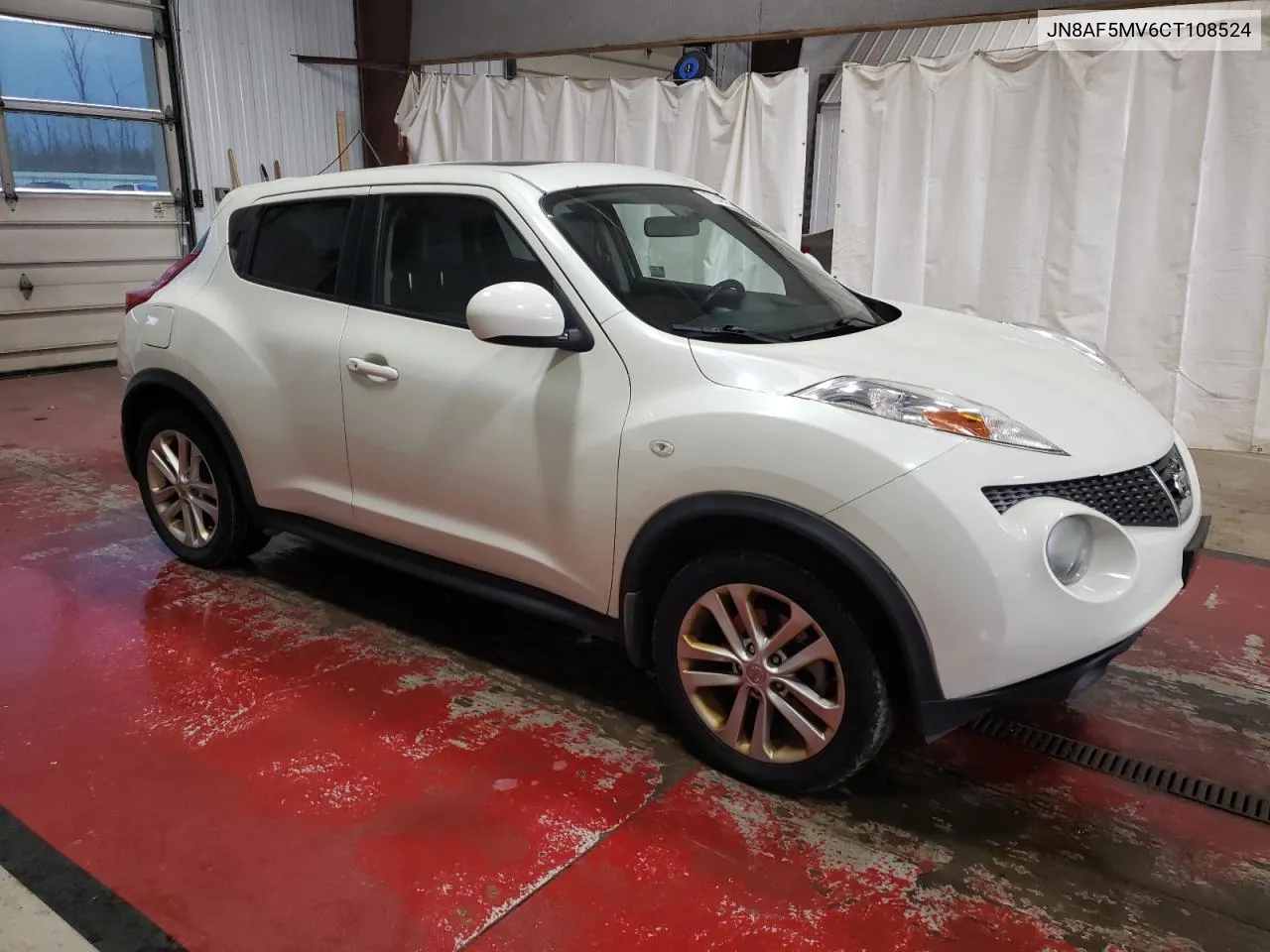 2012 Nissan Juke S VIN: JN8AF5MV6CT108524 Lot: 77049334