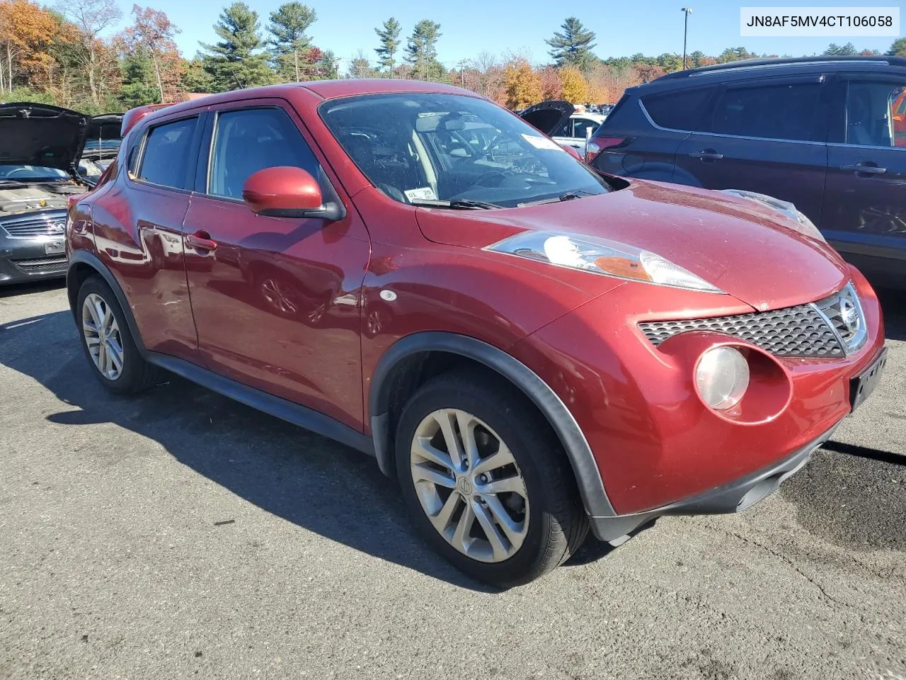 JN8AF5MV4CT106058 2012 Nissan Juke S