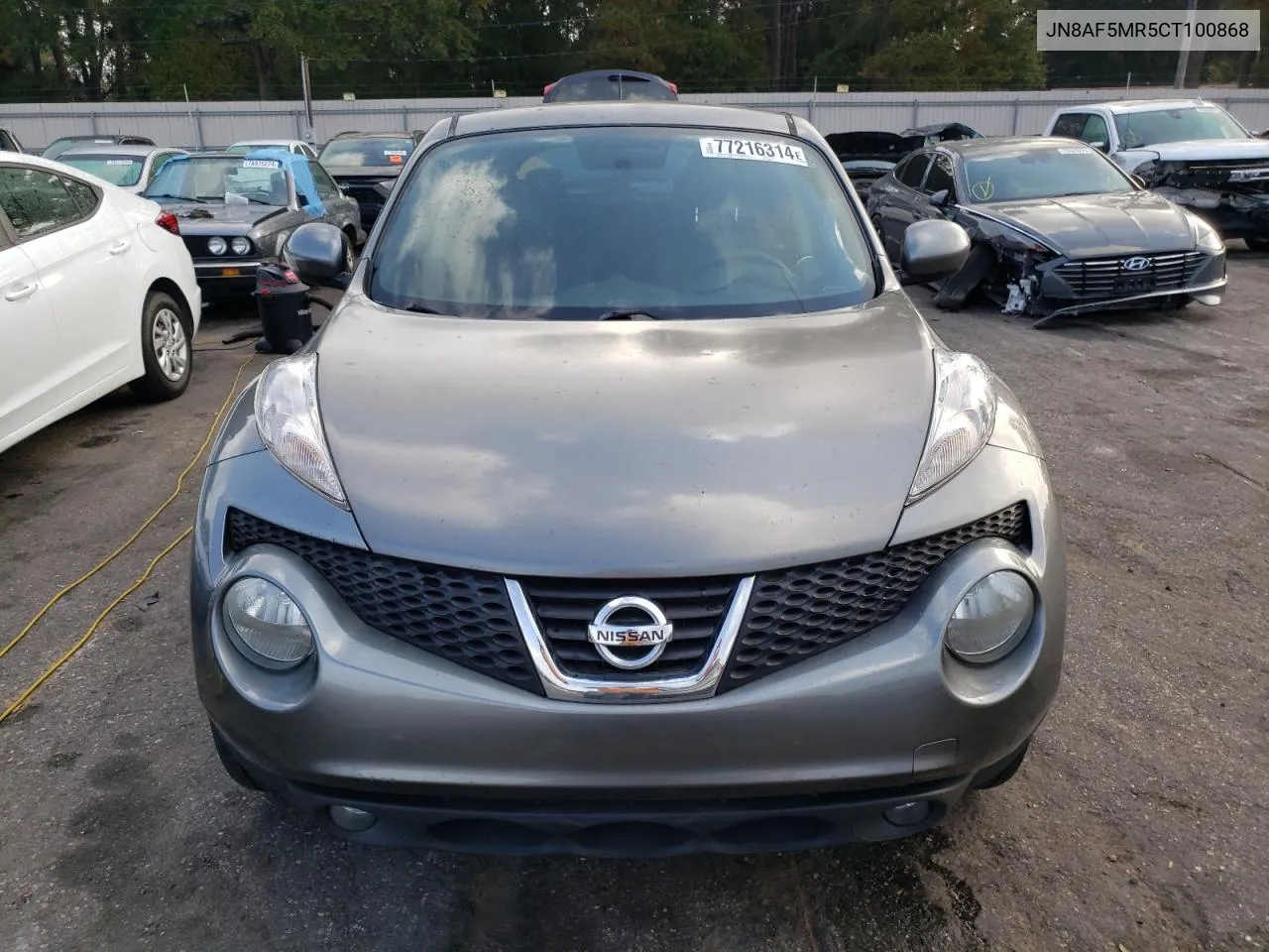 2012 Nissan Juke S VIN: JN8AF5MR5CT100868 Lot: 77216314