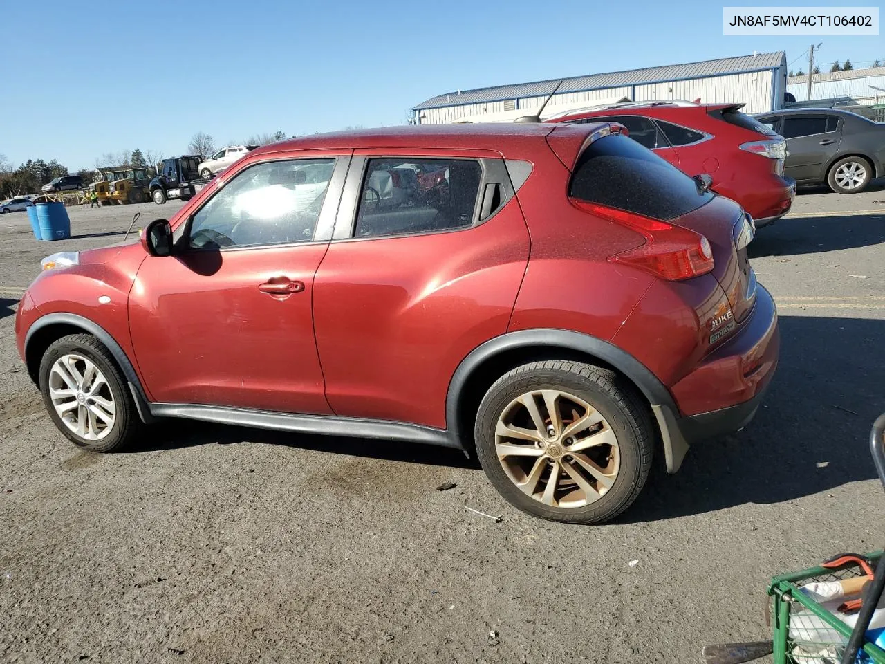 2012 Nissan Juke S VIN: JN8AF5MV4CT106402 Lot: 78209244