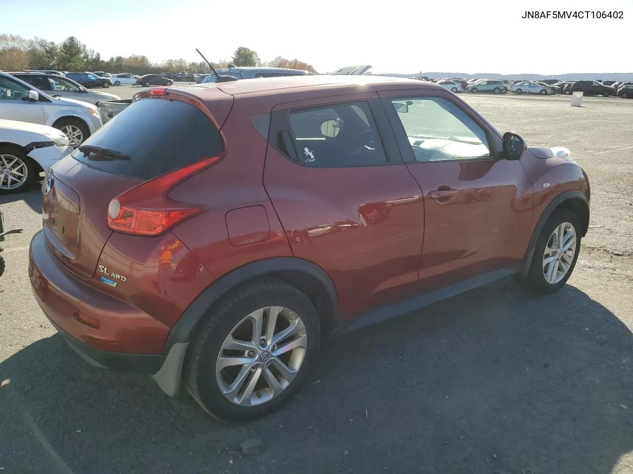 2012 Nissan Juke S VIN: JN8AF5MV4CT106402 Lot: 78209244