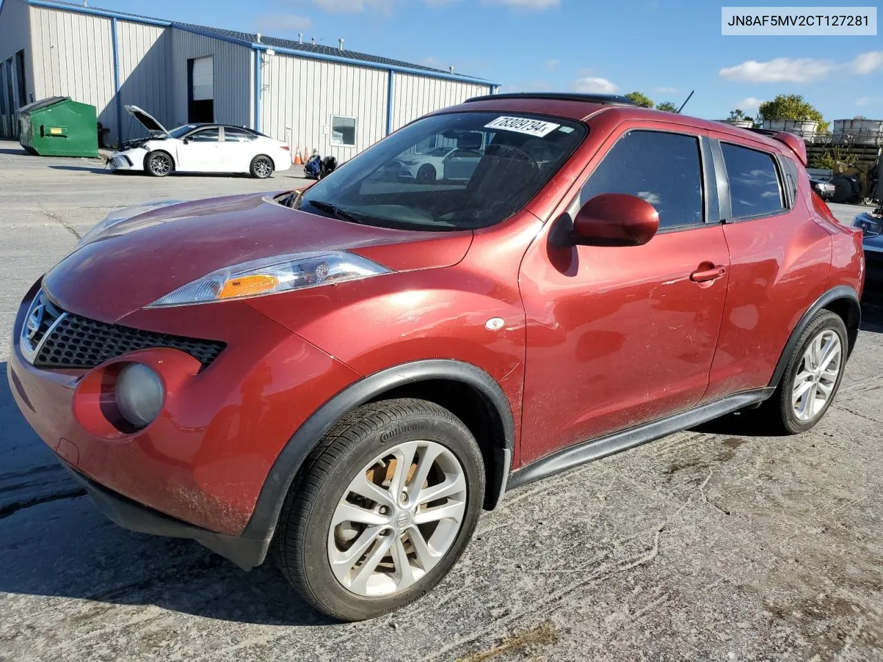 2012 Nissan Juke S VIN: JN8AF5MV2CT127281 Lot: 78309794