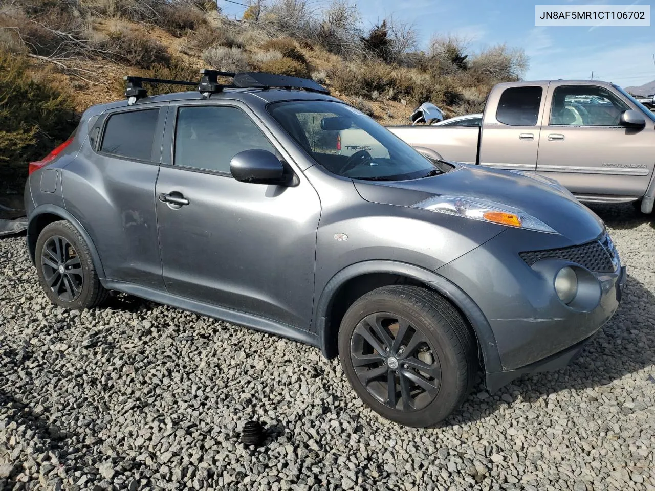 2012 Nissan Juke S VIN: JN8AF5MR1CT106702 Lot: 79283224