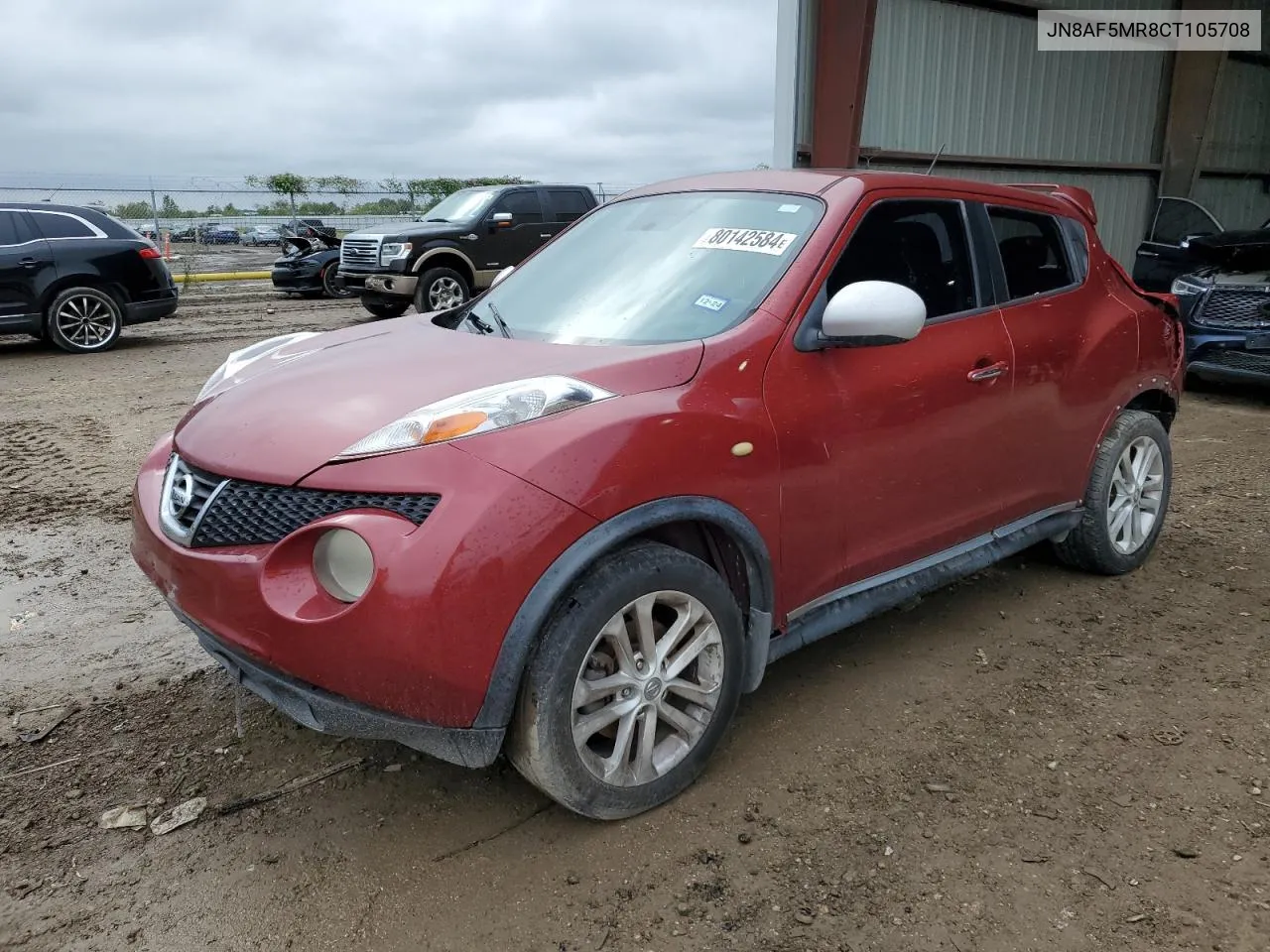 2012 Nissan Juke S VIN: JN8AF5MR8CT105708 Lot: 80142584