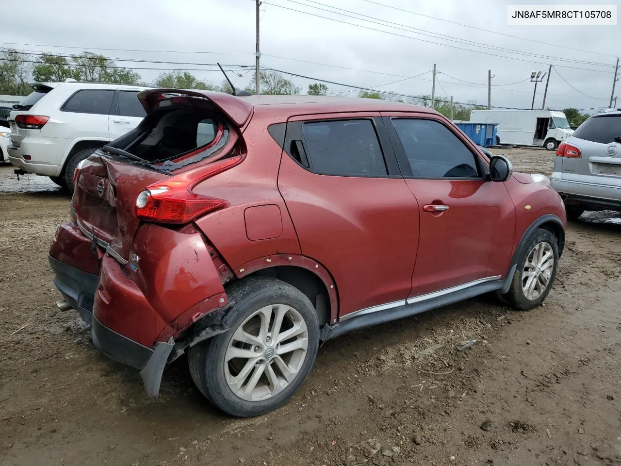 2012 Nissan Juke S VIN: JN8AF5MR8CT105708 Lot: 80142584