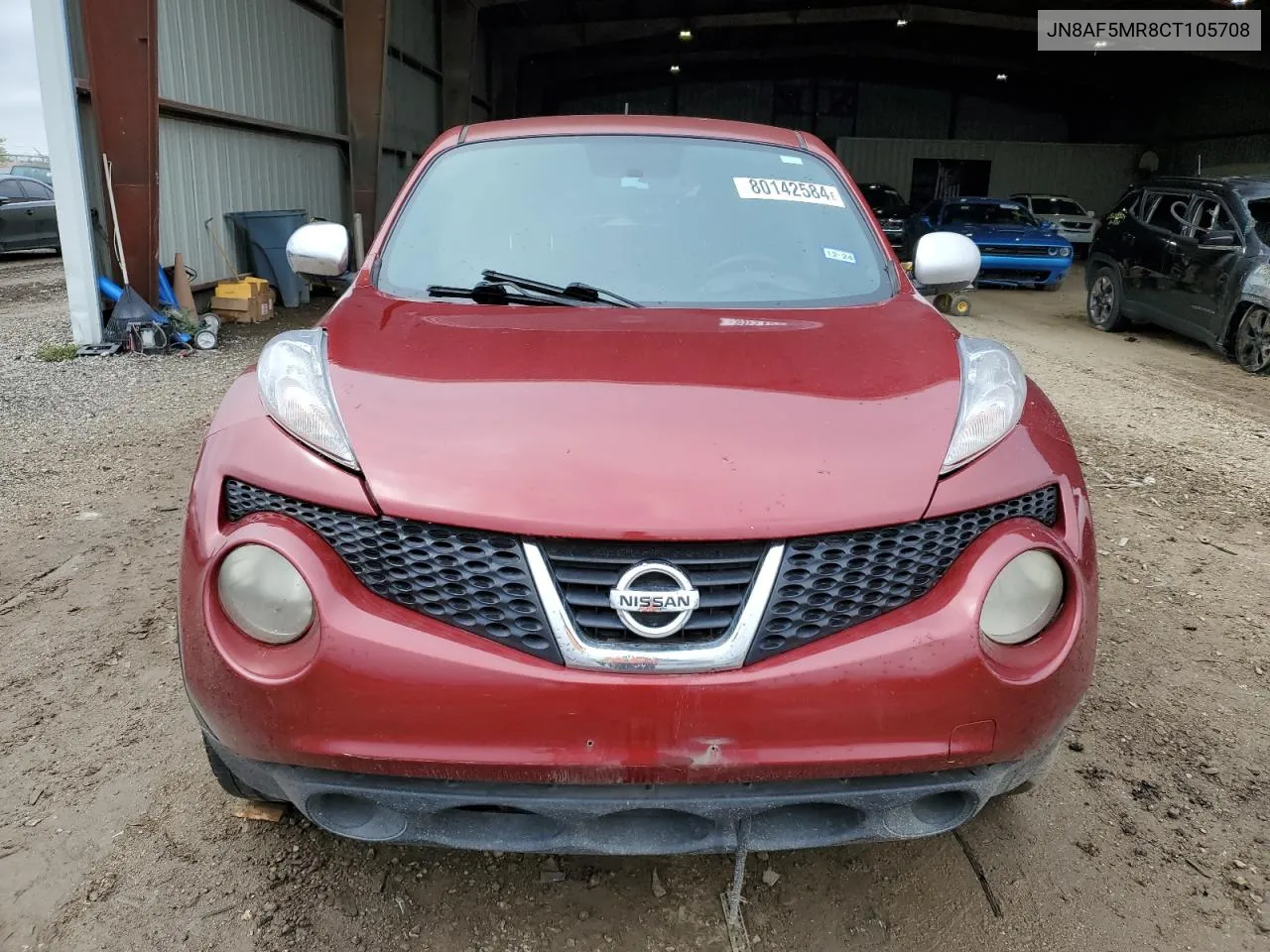 2012 Nissan Juke S VIN: JN8AF5MR8CT105708 Lot: 80142584