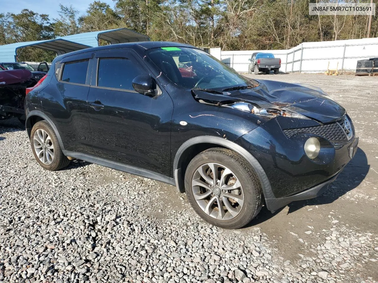 2012 Nissan Juke S VIN: JN8AF5MR7CT103691 Lot: 80170394