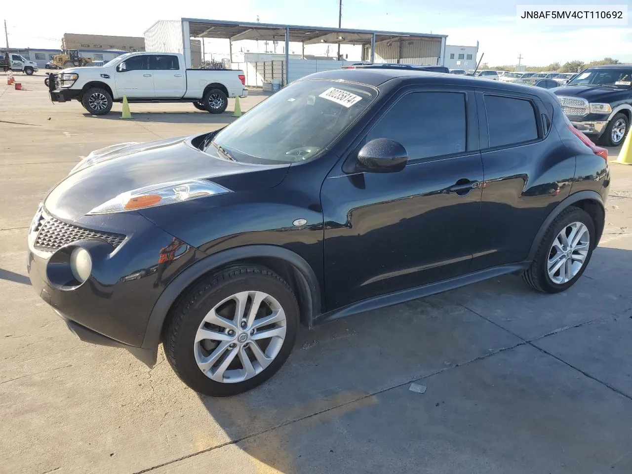 2012 Nissan Juke S VIN: JN8AF5MV4CT110692 Lot: 80235814