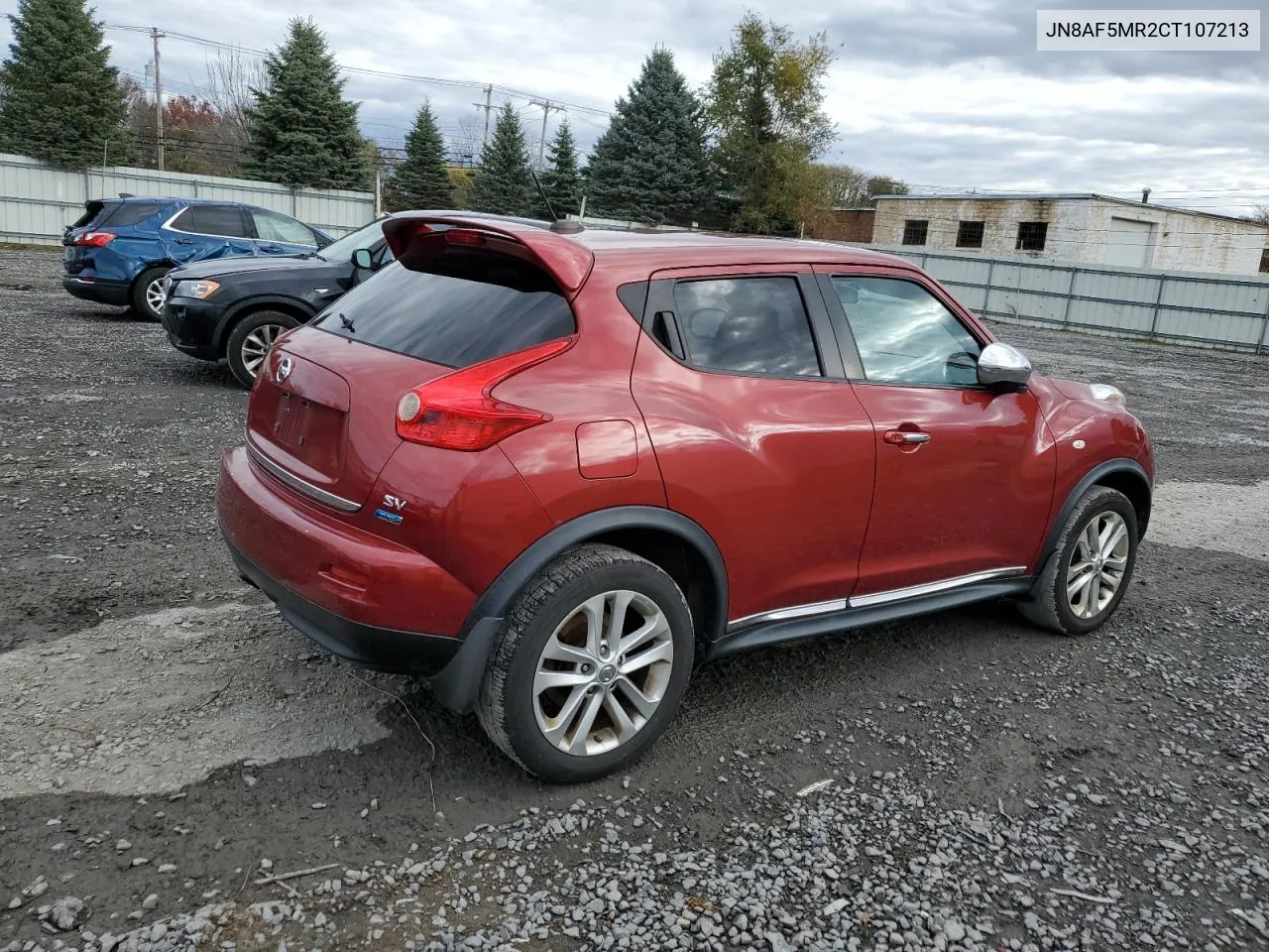 2012 Nissan Juke S VIN: JN8AF5MR2CT107213 Lot: 80375664