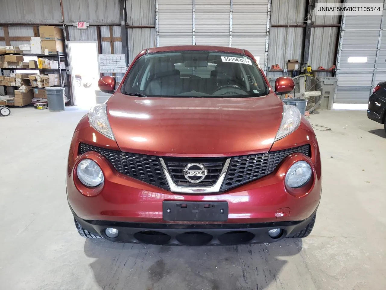 2012 Nissan Juke S VIN: JN8AF5MV8CT105544 Lot: 80494924