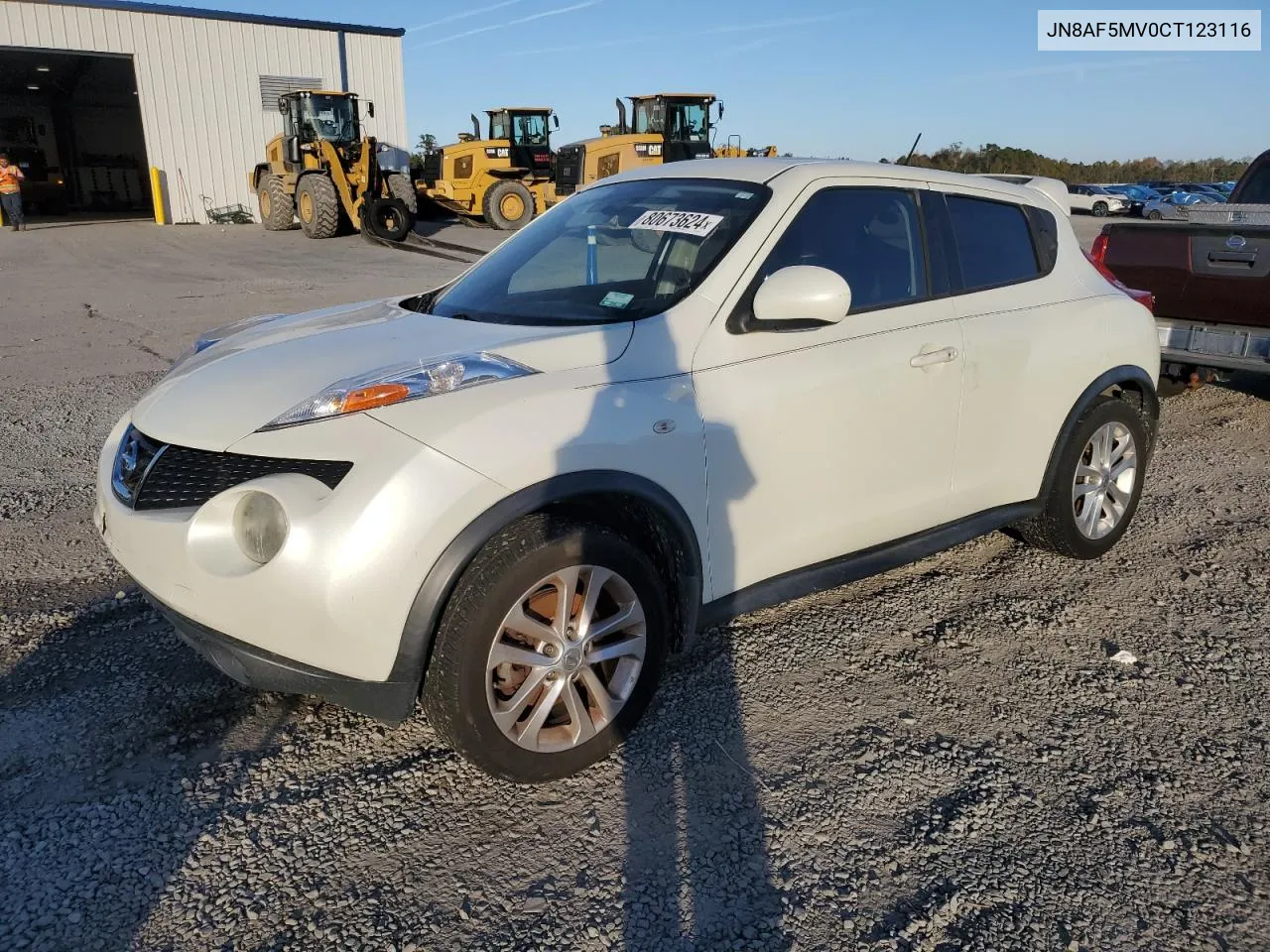 2012 Nissan Juke S VIN: JN8AF5MV0CT123116 Lot: 80673624