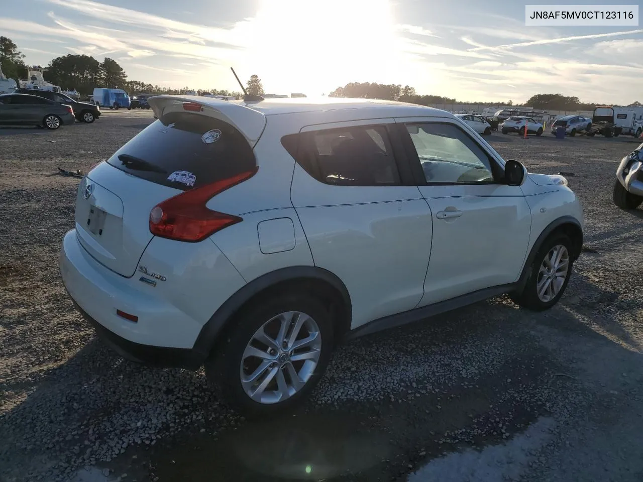 2012 Nissan Juke S VIN: JN8AF5MV0CT123116 Lot: 80673624