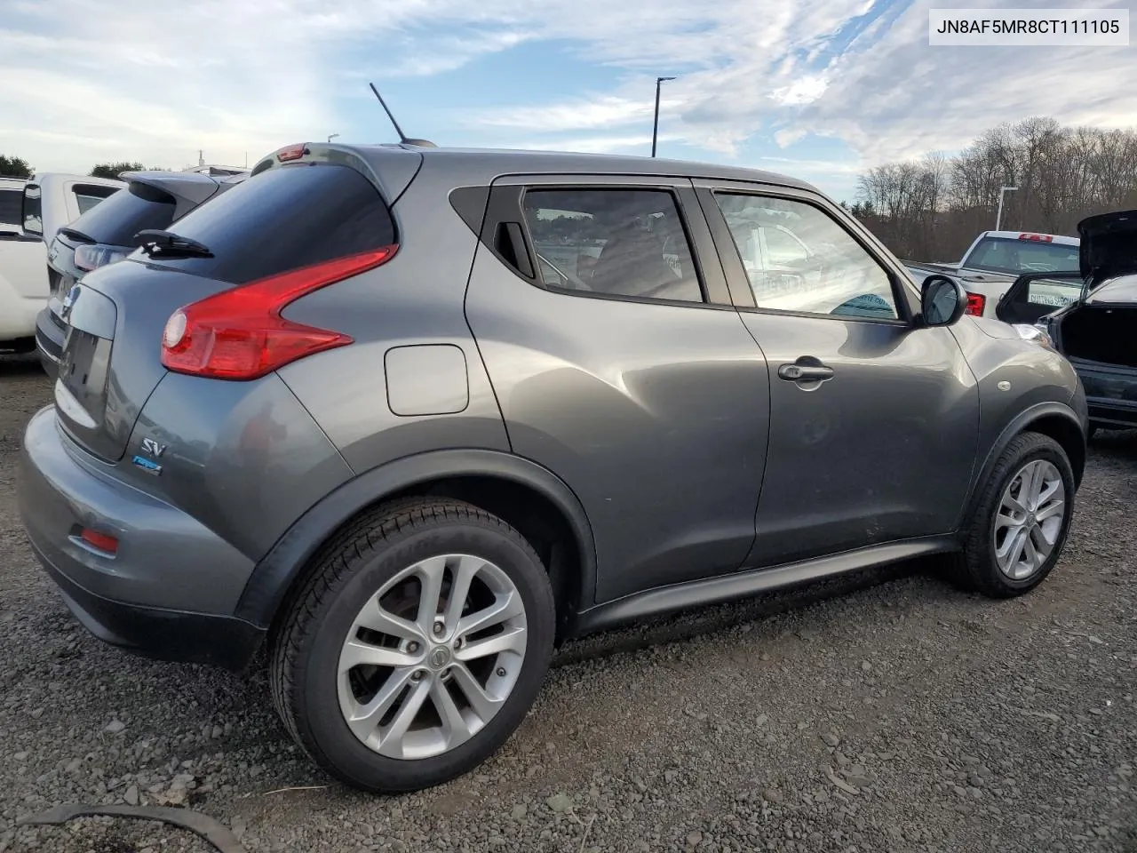 2012 Nissan Juke S VIN: JN8AF5MR8CT111105 Lot: 80839834