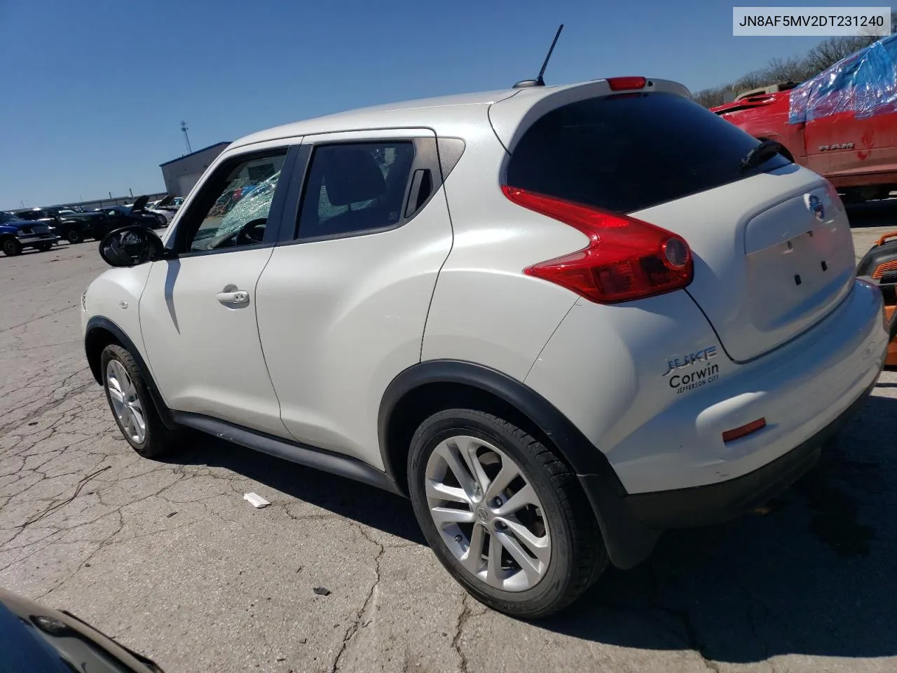 2013 Nissan Juke S VIN: JN8AF5MV2DT231240 Lot: 48559944