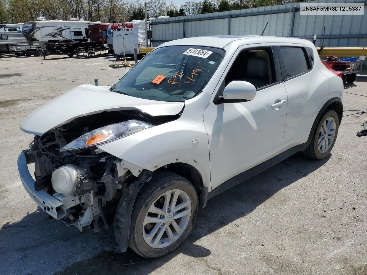 JN8AF5MR8DT205387 2013 Nissan Juke S