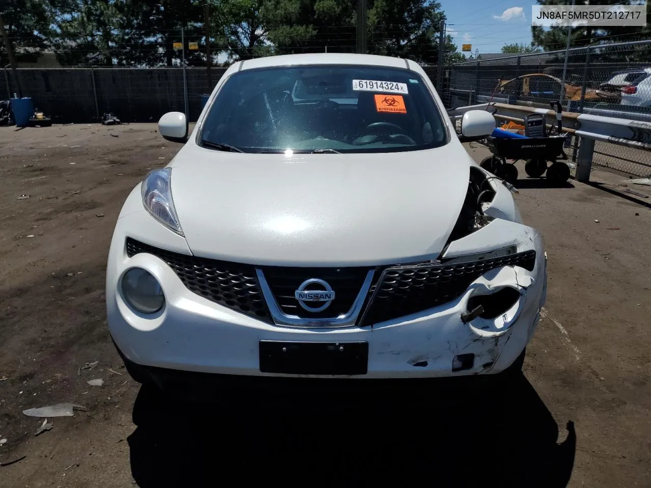 2013 Nissan Juke S VIN: JN8AF5MR5DT212717 Lot: 61914324