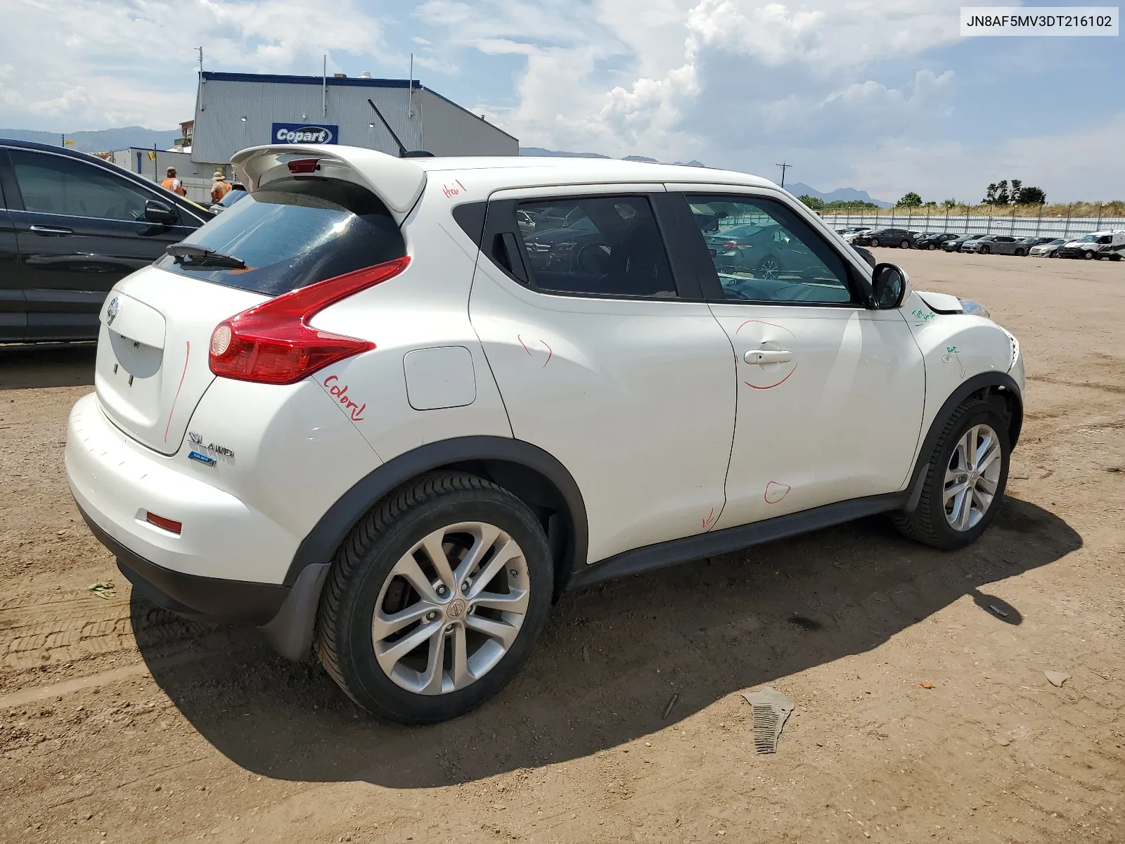 2013 Nissan Juke S VIN: JN8AF5MV3DT216102 Lot: 63711644