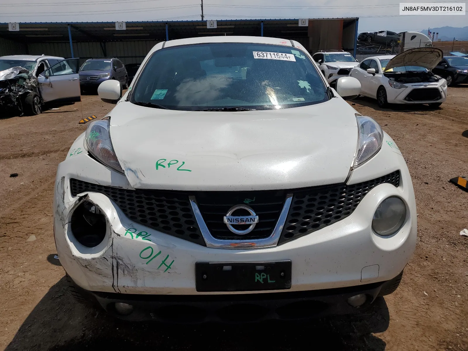 JN8AF5MV3DT216102 2013 Nissan Juke S