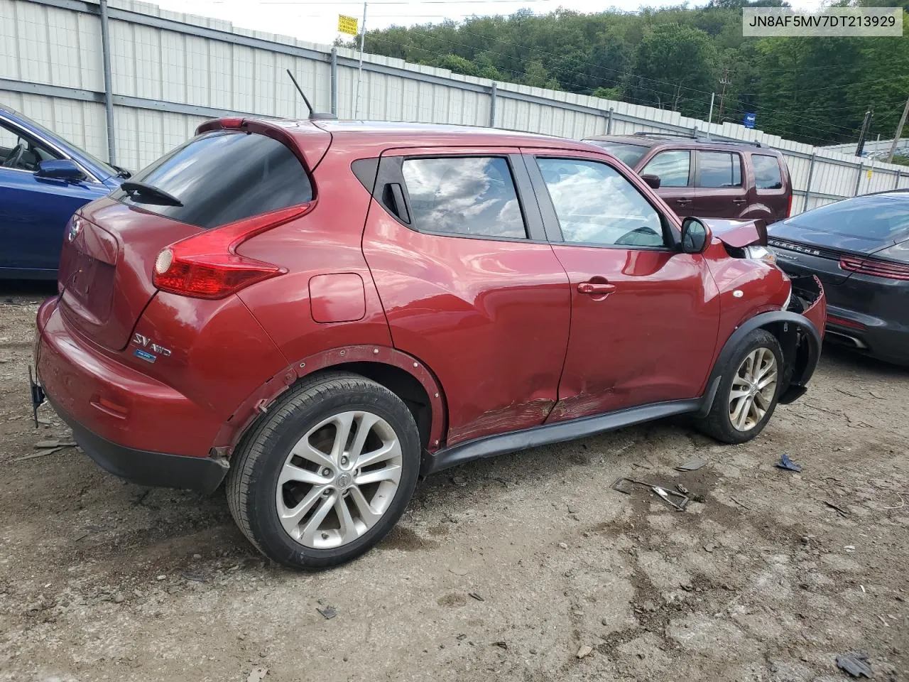 2013 Nissan Juke S VIN: JN8AF5MV7DT213929 Lot: 65740284