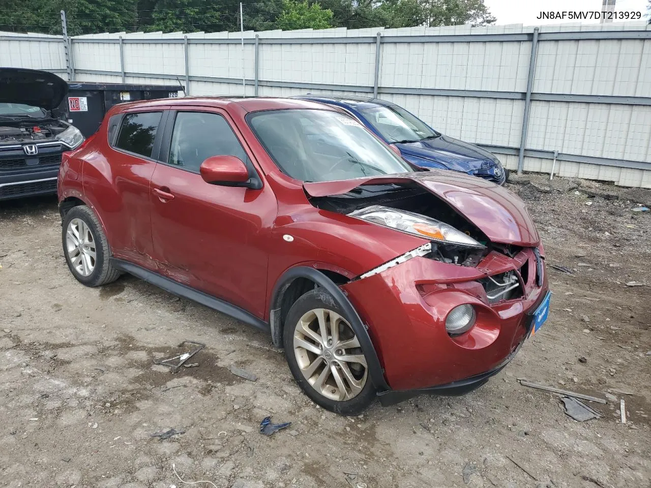 JN8AF5MV7DT213929 2013 Nissan Juke S