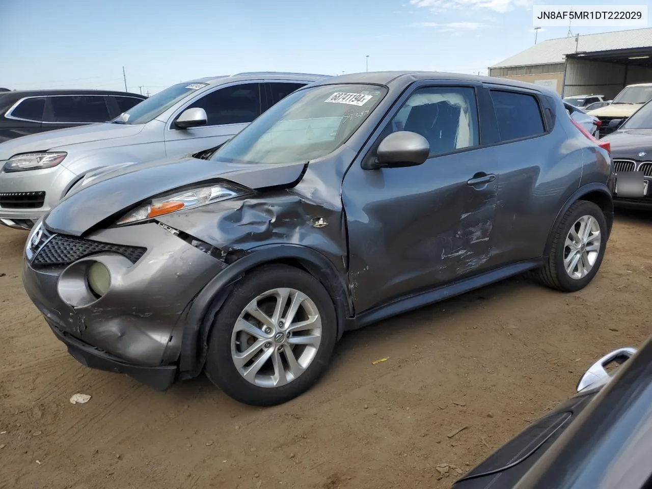 2013 Nissan Juke S VIN: JN8AF5MR1DT222029 Lot: 68741194