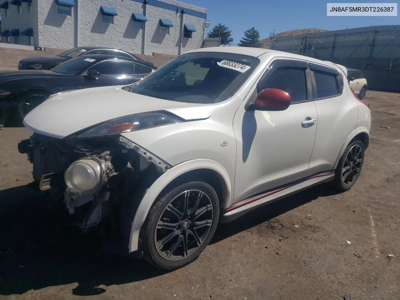 2013 Nissan Juke S VIN: JN8AF5MR3DT226387 Lot: 68833274