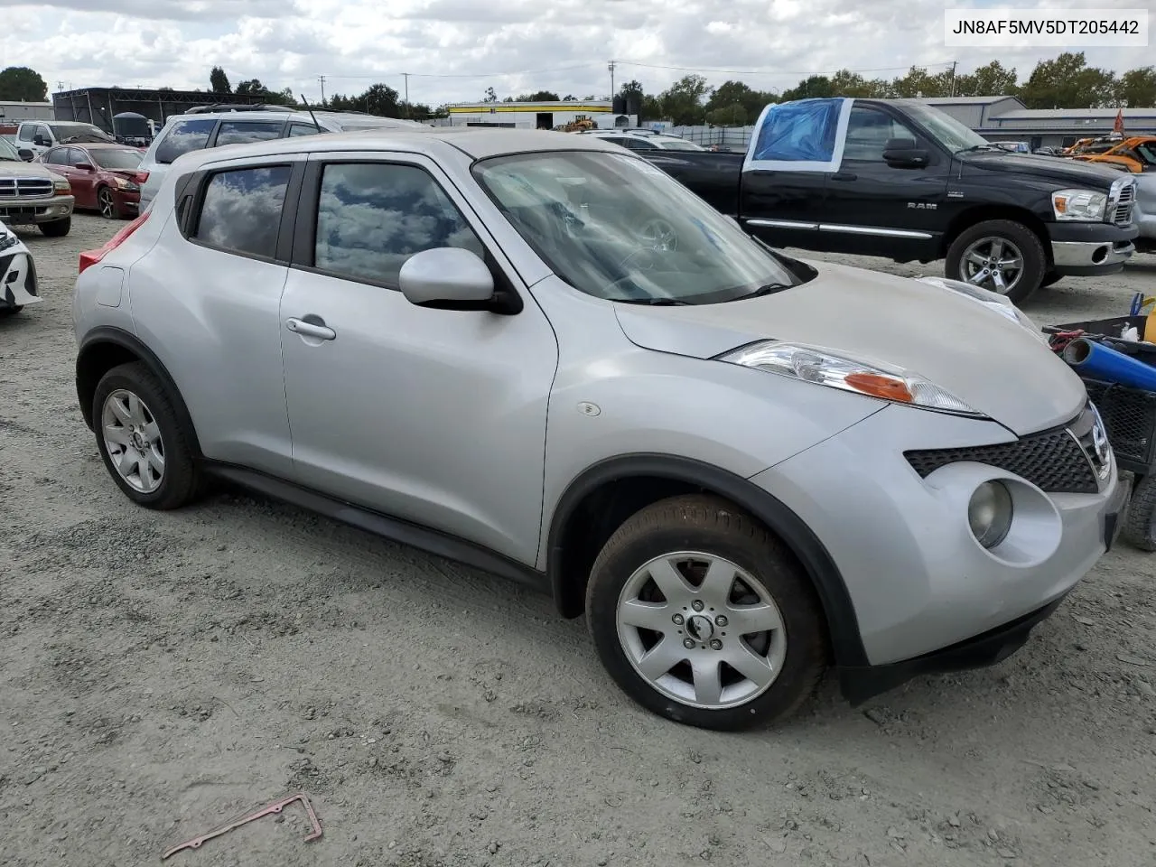 2013 Nissan Juke S VIN: JN8AF5MV5DT205442 Lot: 70993674