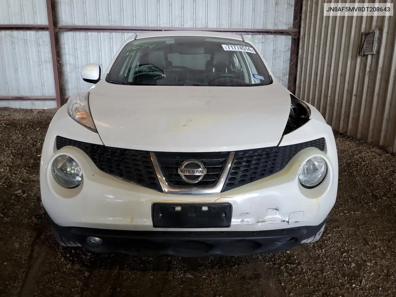 2013 Nissan Juke S VIN: JN8AF5MV8DT208643 Lot: 71774514