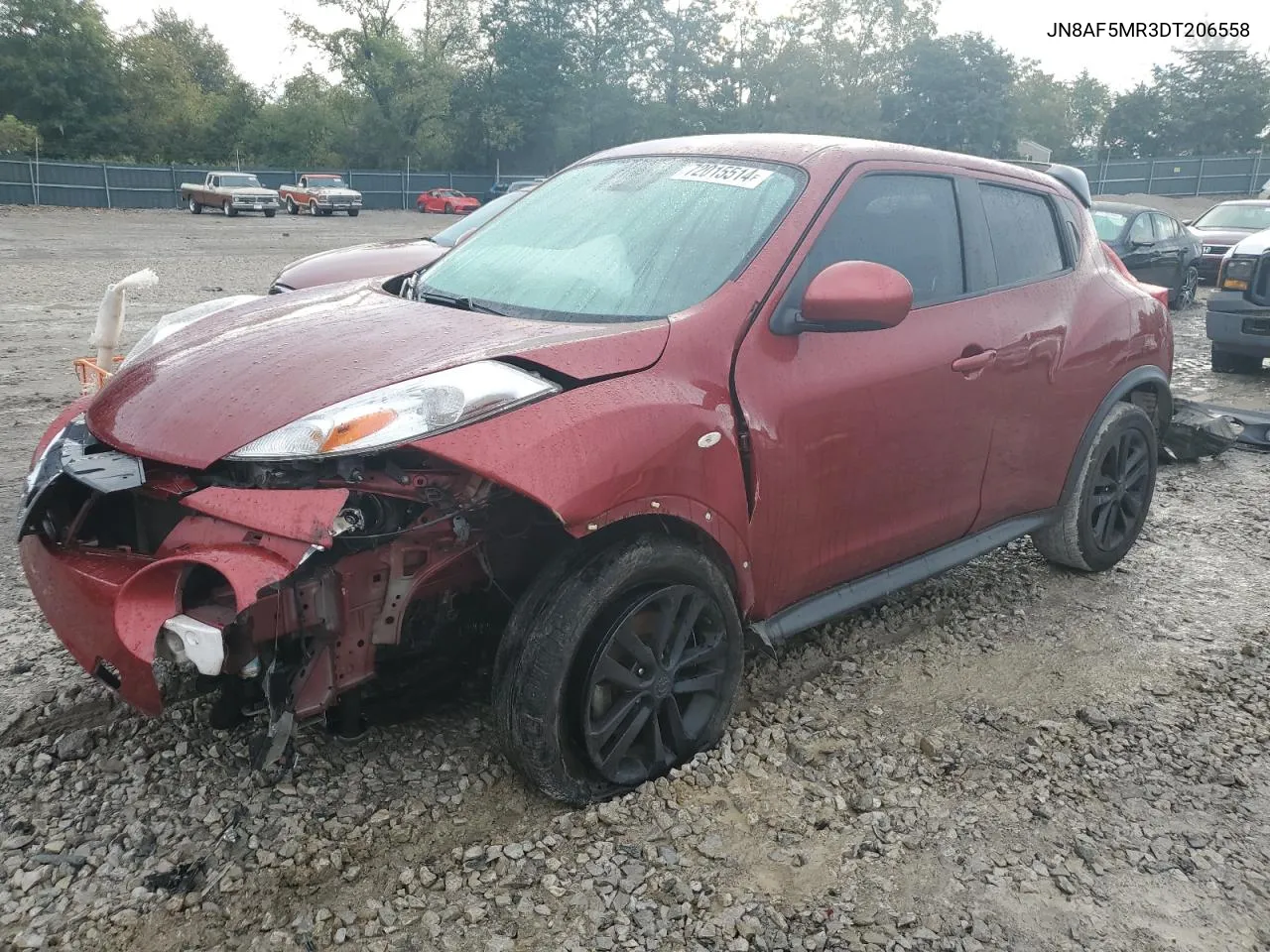 2013 Nissan Juke S VIN: JN8AF5MR3DT206558 Lot: 72015514