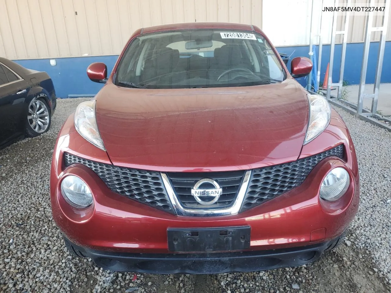 2013 Nissan Juke S VIN: JN8AF5MV4DT227447 Lot: 72081304