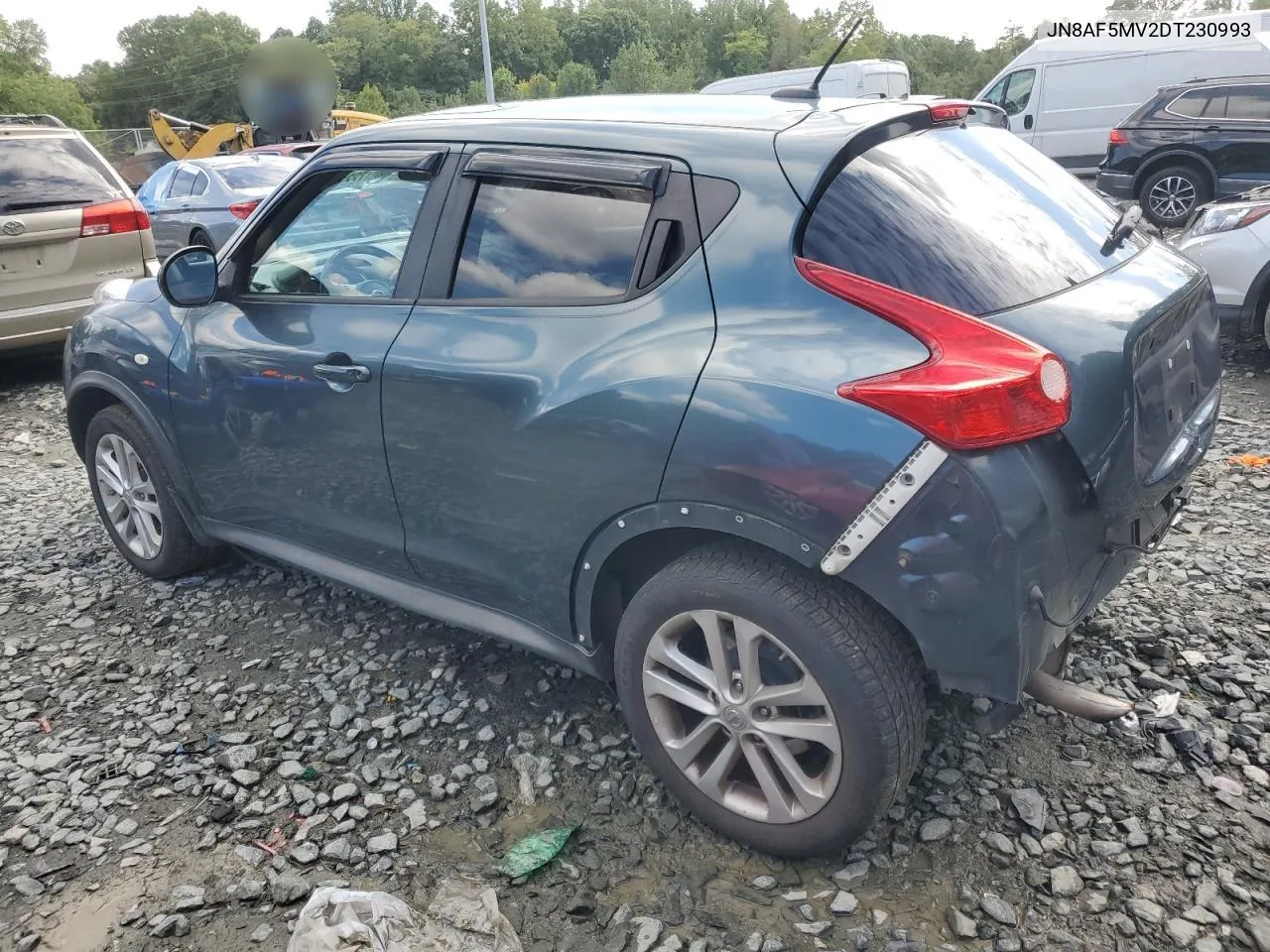 2013 Nissan Juke S VIN: JN8AF5MV2DT230993 Lot: 72212124