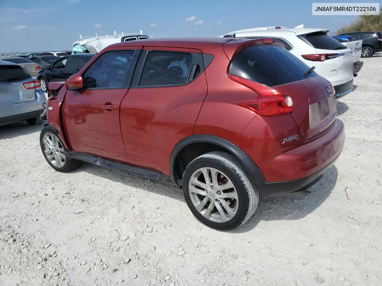 2013 Nissan Juke S VIN: JN8AF5MR4DT222106 Lot: 72541034