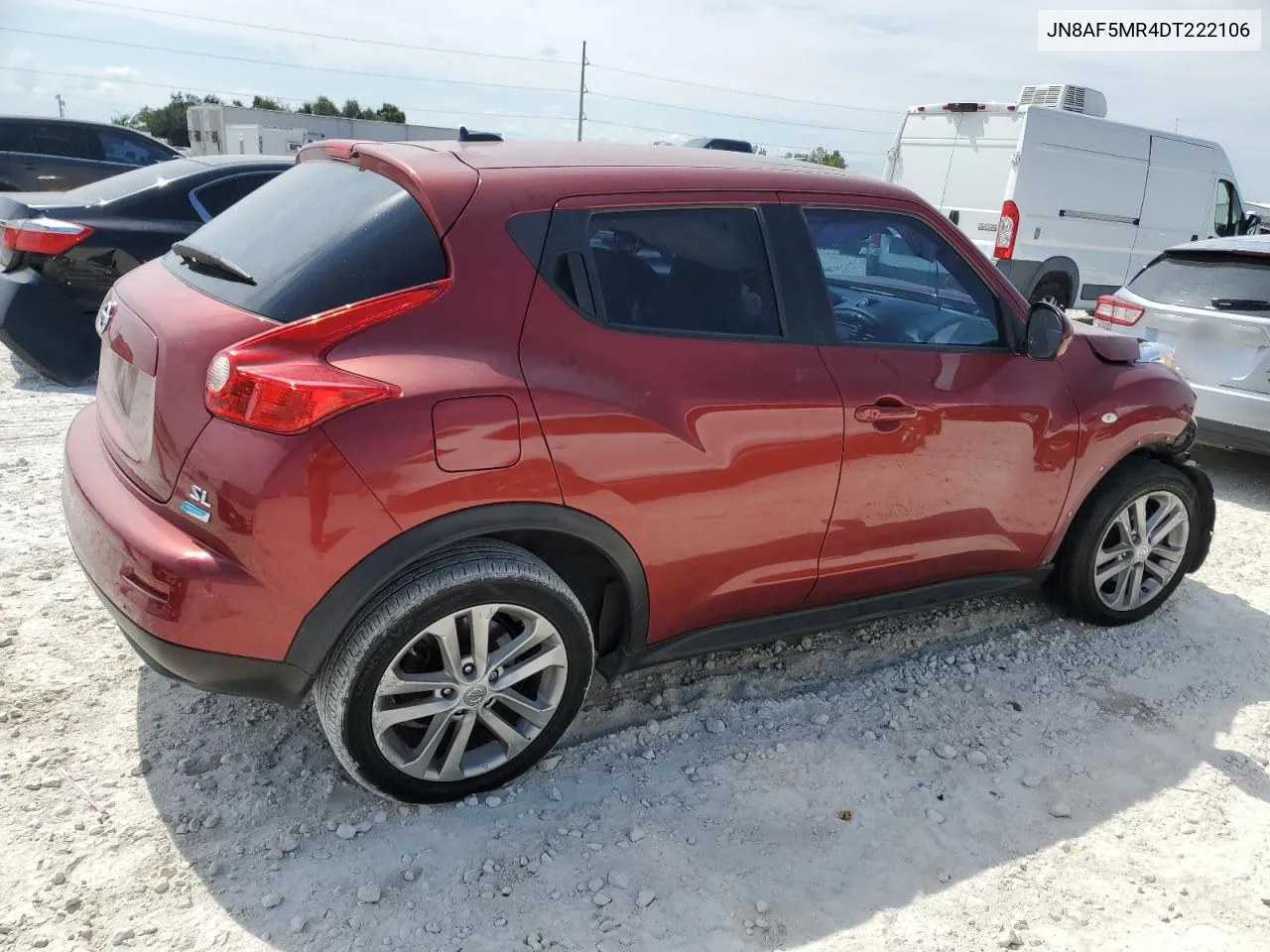 2013 Nissan Juke S VIN: JN8AF5MR4DT222106 Lot: 72541034