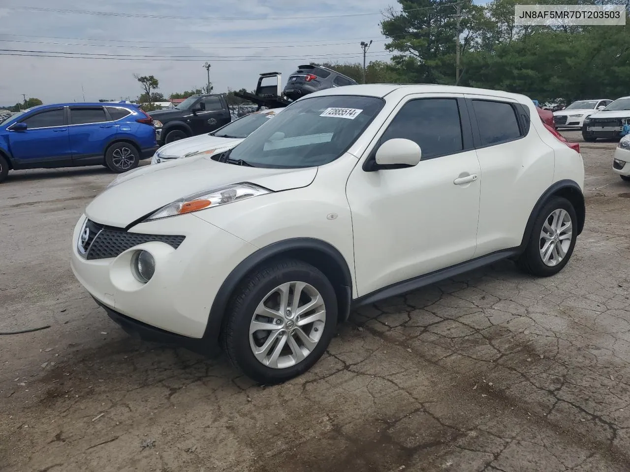 2013 Nissan Juke S VIN: JN8AF5MR7DT203503 Lot: 72885514