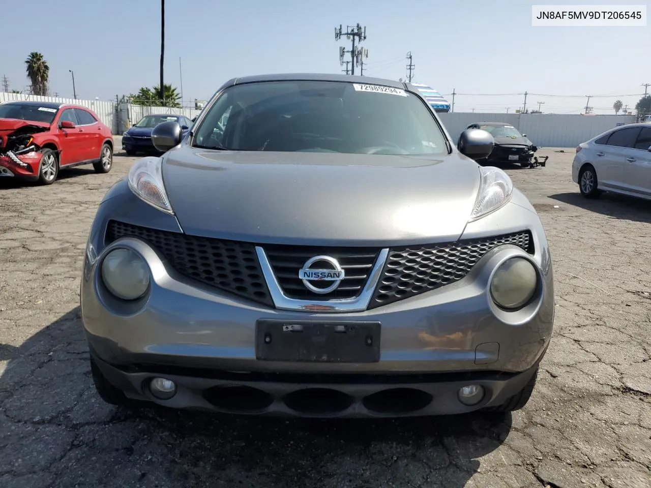 2013 Nissan Juke S VIN: JN8AF5MV9DT206545 Lot: 72989294