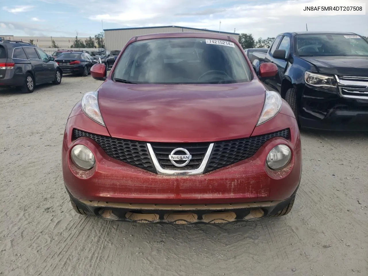 2013 Nissan Juke S VIN: JN8AF5MR4DT207508 Lot: 74215214