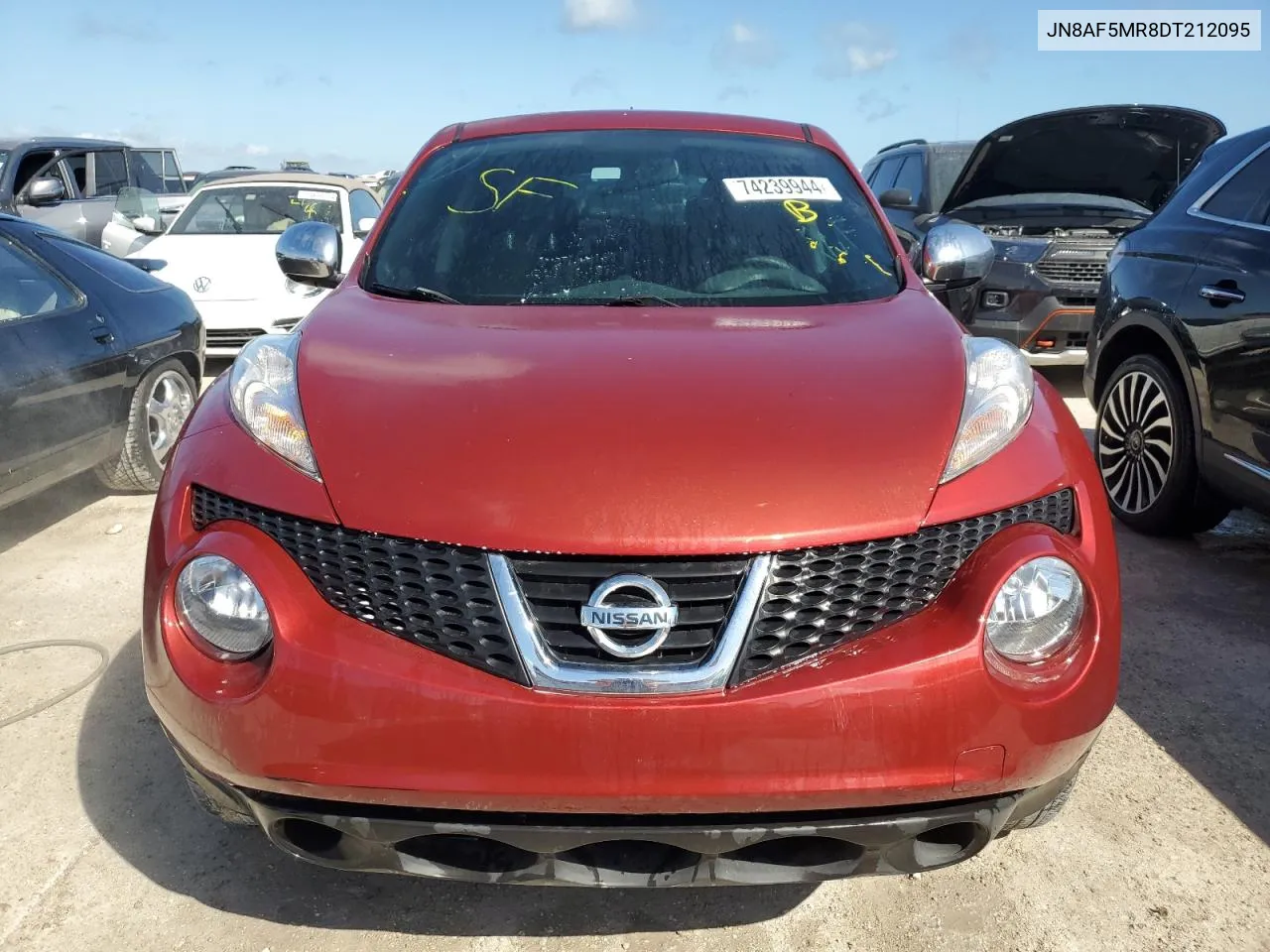 2013 Nissan Juke S VIN: JN8AF5MR8DT212095 Lot: 74239944